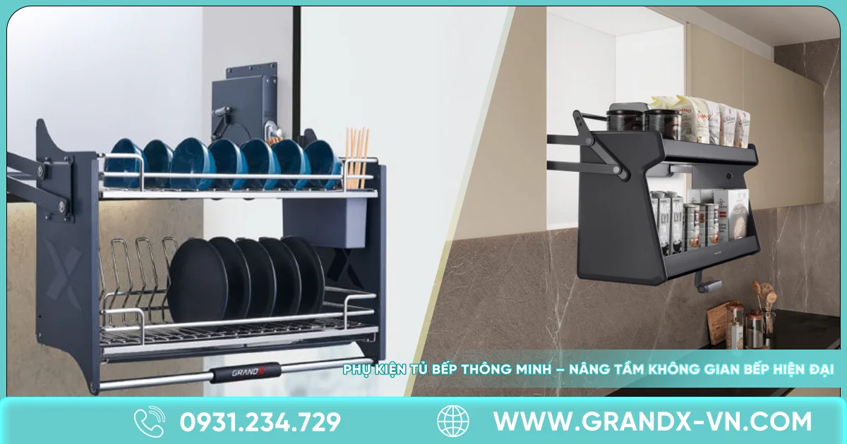 3 Lý Do Nên Đầu Tư Phụ Kiện Tủ Bếp Thông Minh Cho Gian Bếp Hiện Đại