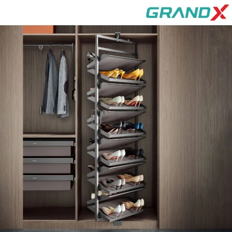 Kệ để giày dép 12 tầng 800mm GrandX XM.1280