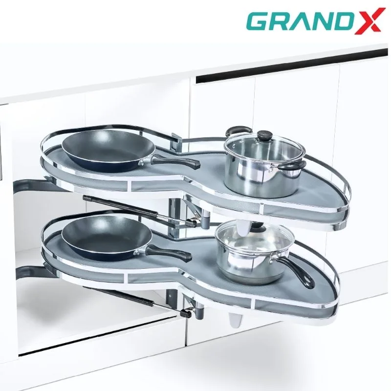 Kệ góc liên hoàn chiếc lá trái GrandX XM.420SL