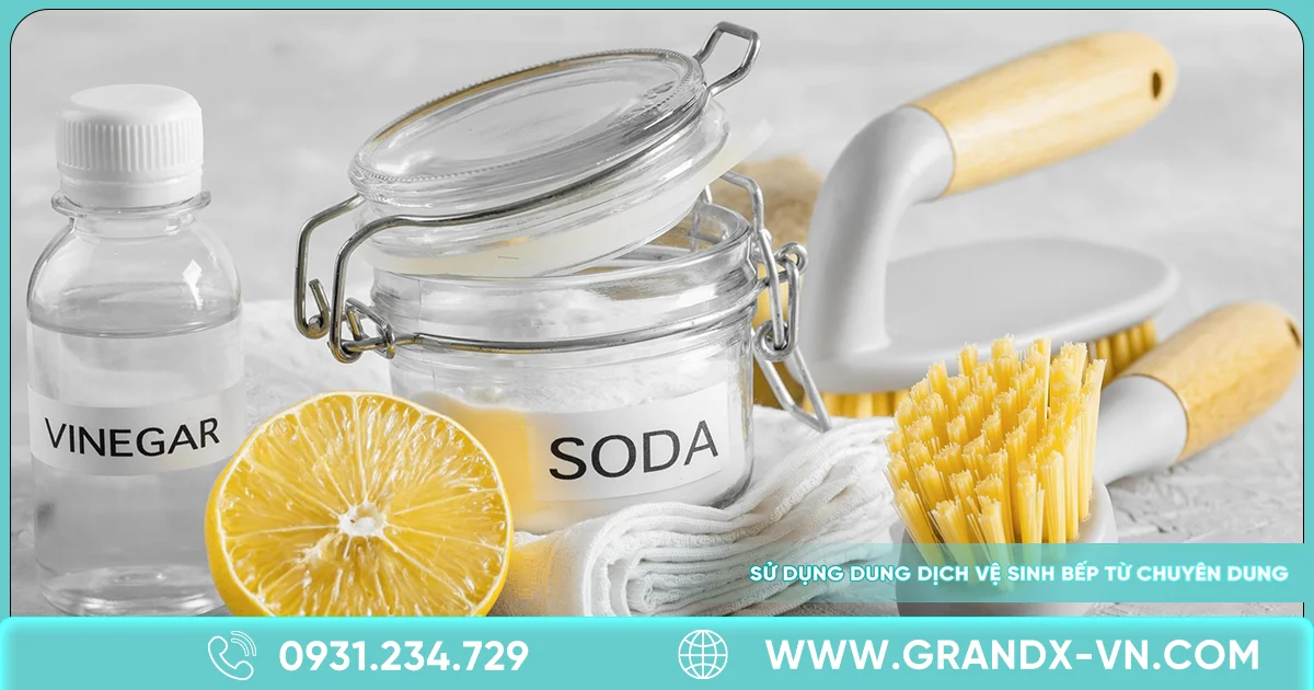 4 bước vệ sinh bếp từ sáng bóng như mới 2 4 bước vệ sinh bếp từ sáng bóng như mới