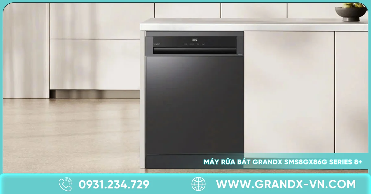 3 lý do nên sở hữu máy rửa chén GrandX