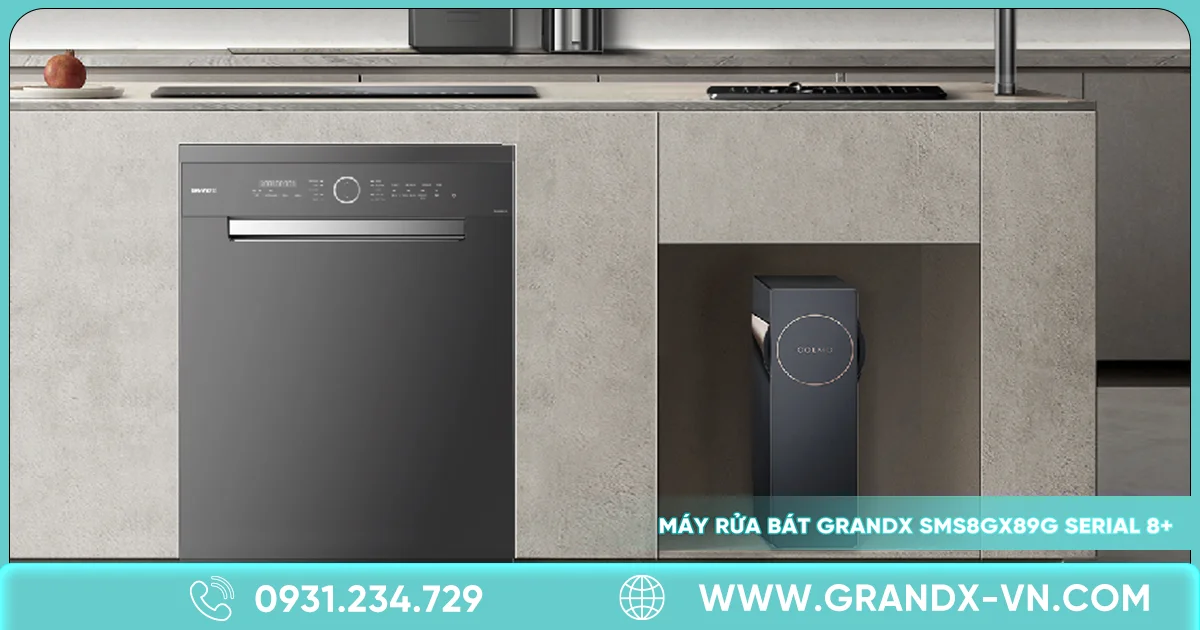 3 lý do nên sở hữu máy rửa chén GrandX