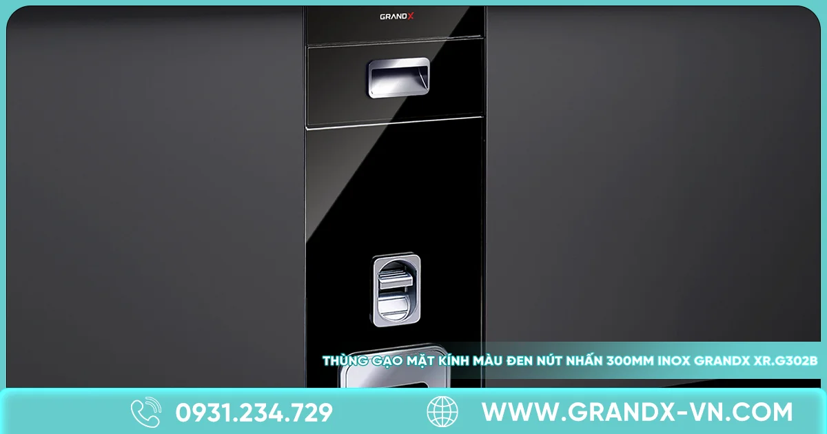 5 lý do nên sở hữu thùng gạo thông minh GrandX 3 5 lý do nên sở hữu thùng gạo thông minh GrandX
