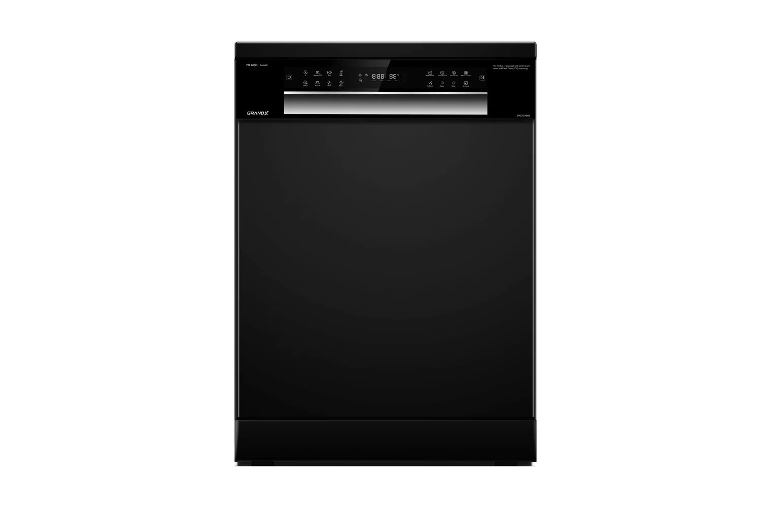 Máy Rửa Bát GrandX SMS7GX86B Màu Đen | 16 Bộ, Cao Cấp, Tiết Kiệm Điện Nước
