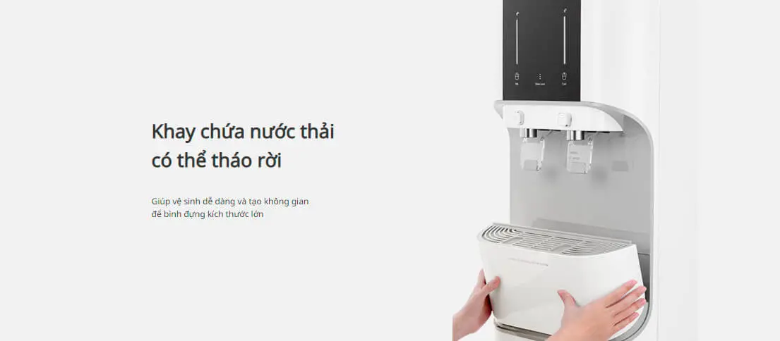 (Gói Thuê)Máy lọc nước nóng lạnh Coway Core CHP-671R – Tủ đứng