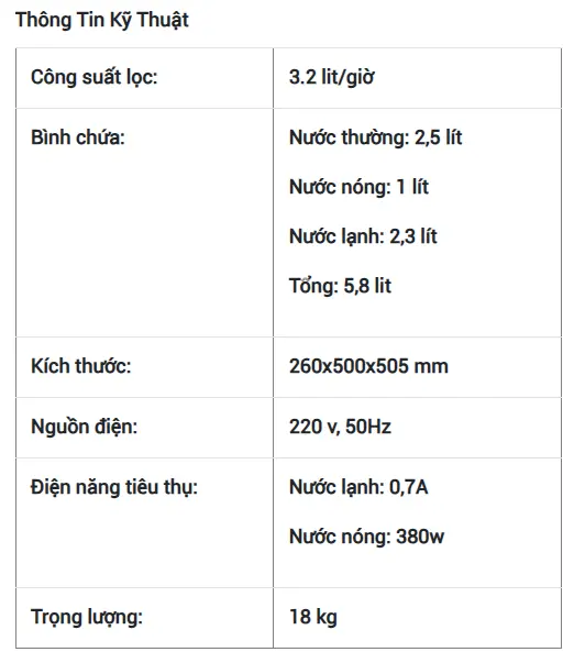 Máy lọc nước Coway CHP - 264L (NEO PLUS) 22 Máy lọc nước Coway CHP – 264L (NEO PLUS)